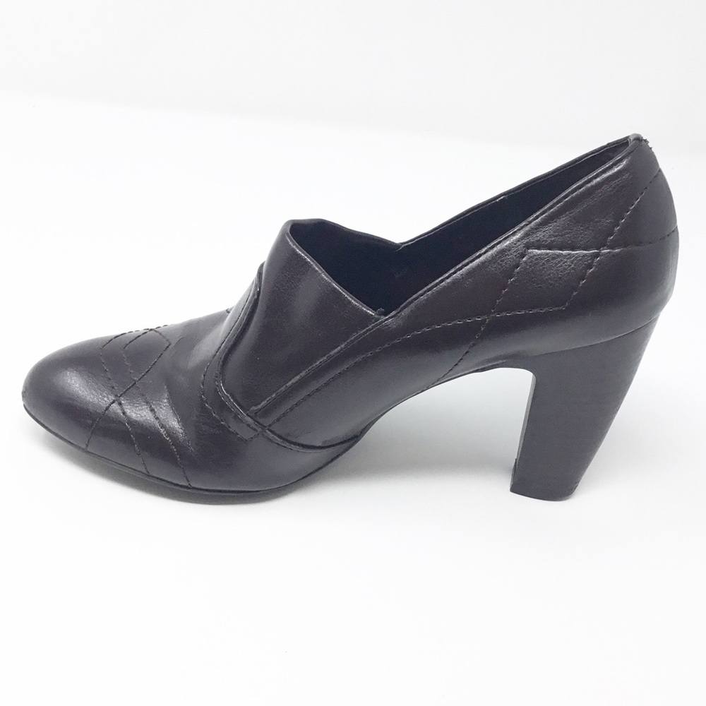 Franco Sarto Black Heeled Boots